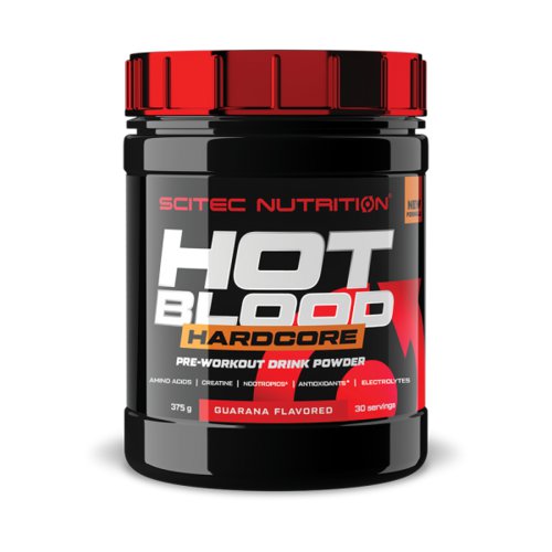 Scitec Nutrition Hot Blood Hardcore, 375g, Tropical Punch