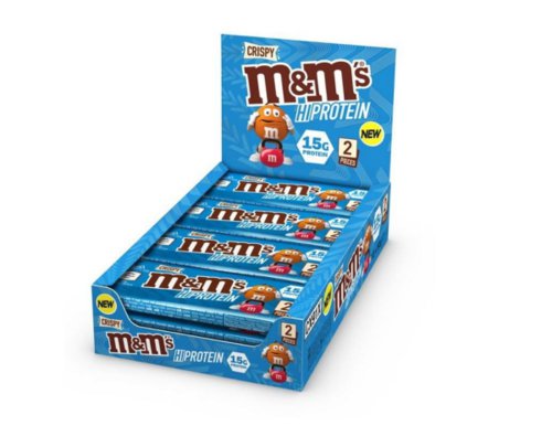 Mars MMs Crispy High Protein Bar, 12x52g, Milk Chocolate