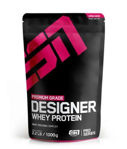 ESN Fitmart GmbH und Co. KG ESN Designer Whey 1000g, Apple Strudel