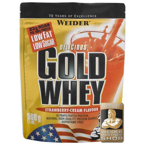 Weider Germany Gmbh Weider Gold Whey Protein, 500g, Milchschokolade