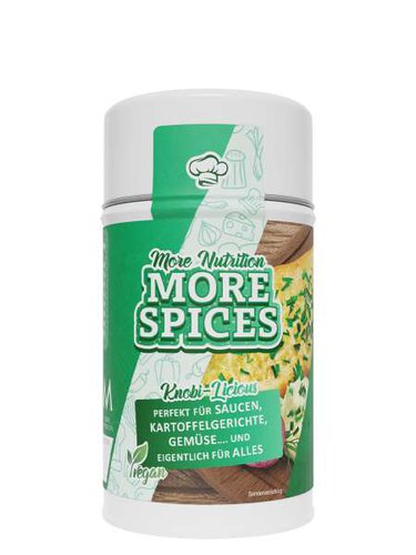 More Nutrition More Spices Gewürzmischungen, Knobi-Licious (130g)