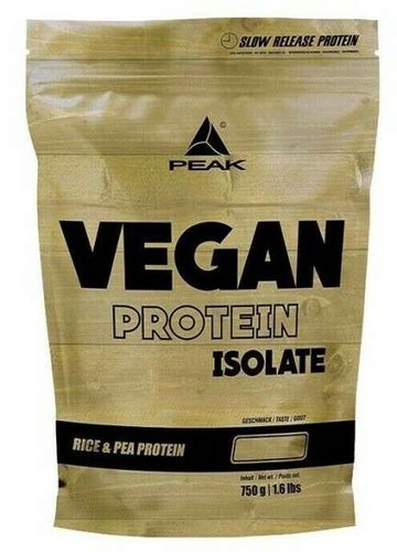 Peak Vegan Protein Isolate, 750g, Vanilla