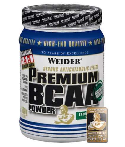 WEIDER Germany GmbH Weider Premium BCAA 500g MHD 31012023, Sunny Orange Flavour