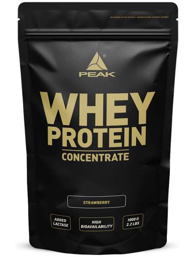 PEAK Whey Protein Concentrate 1000g MHD 31052023, Natural