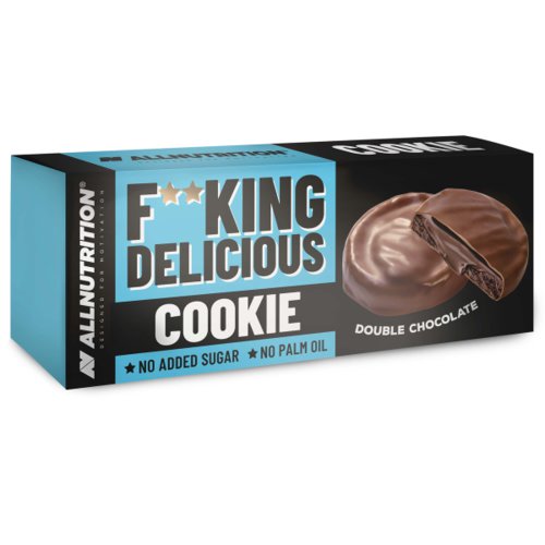 All Nutrition Fitking Delicious Cookie, 128g, Doube Chocolate