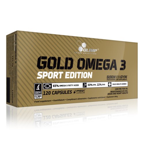 Olimp Gold Omega 3 Sports Edition, 120 Kapseln