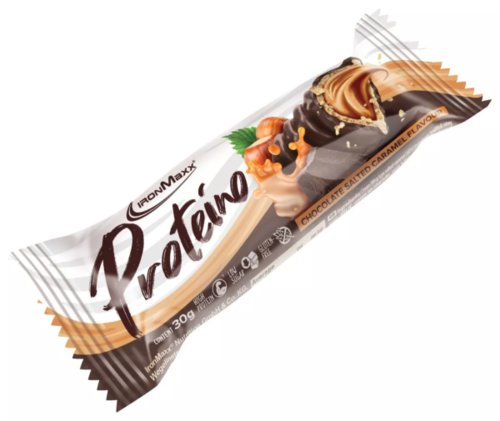 Ironmaxx Proteino High Protein Waffelriegel mit cremiger Füllung, 30g, White Chocolate Coconut