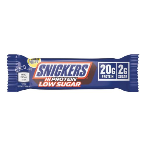 Mars Snickers Low Sugar High Protein Bar Milk Chcocolate, 57g