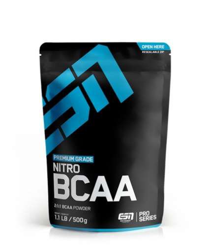 ESN Fitmart GmbH und Co. KG ESN Nitro BCAA 500g, Green Apple