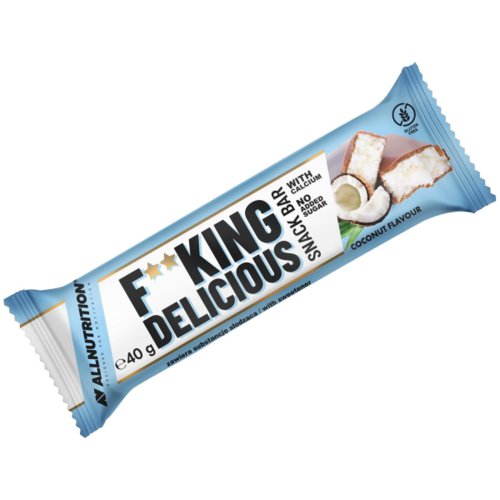All Nutrition Fitking Delicious Snack Bar, 40g, Coconut