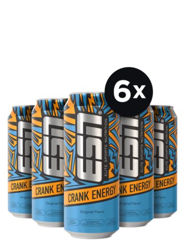Esn Fitmart Gmbh Und Co. Kg ESN Crank Energy, 6x500 ml, Original