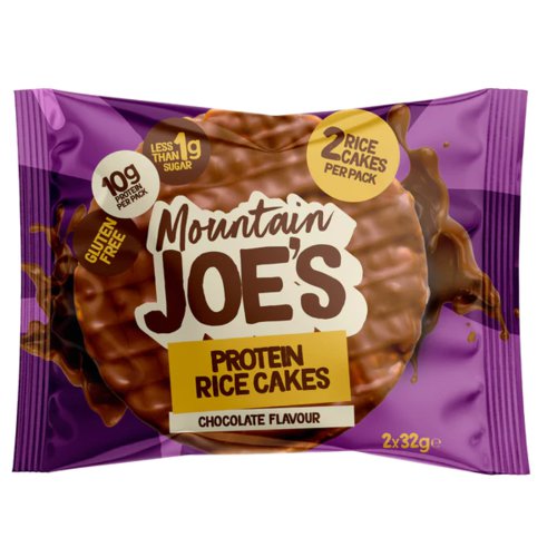 Mountain Joe's Protein Rice Cakes, 64g, Chocolate