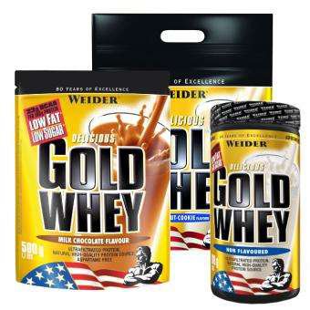 Weider Germany Gmbh Weider Gold Whey Protein, 2000g, Milk Chocolate