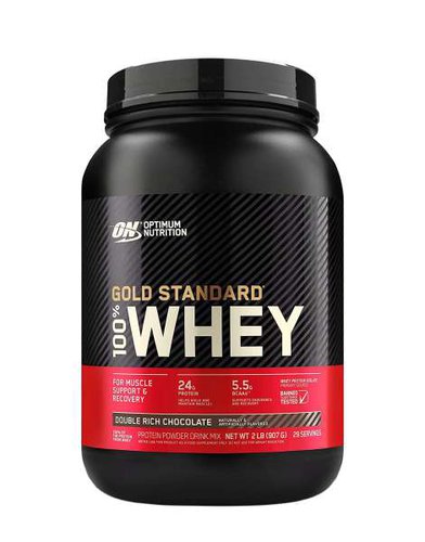 Optimum Nutrition (importeur: Glanbia Nutritionals Ltd.) Optimum Nutrition Gold Standard Whey, 908g, Double Rich Chocolate