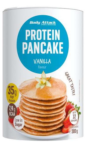 Body Attack Protein Pancake, 300g MHD 30.06.2024, Buttermilk Flavour