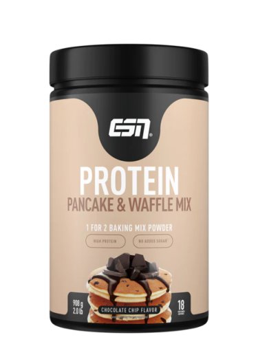 Esn Fitmart Gmbh Und Co. Kg ESN Designer Protein Pancake  Waffle Mix, 908g, Vanilla Flavor