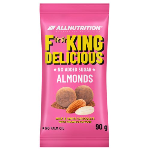 All Nutrition Fitking Delicious Almonds Milk  White Choco with Tiramisu, 90g