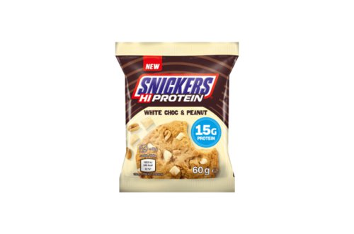 Mars Snickers White Hi Protein White Choc  Peanut Cookie, 60g