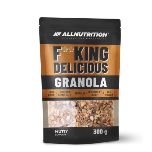 All Nutrition Fitking Delicious Granola, 300g MHD 21.07.2024, Fruity