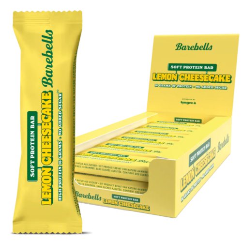 Barebells Lemon Cheesecake Soft Protein Bar, 12 x 55g