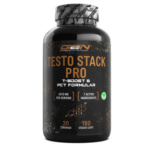 German Elite Nutrition GEN Testo Stack Pro, 180 Kapseln