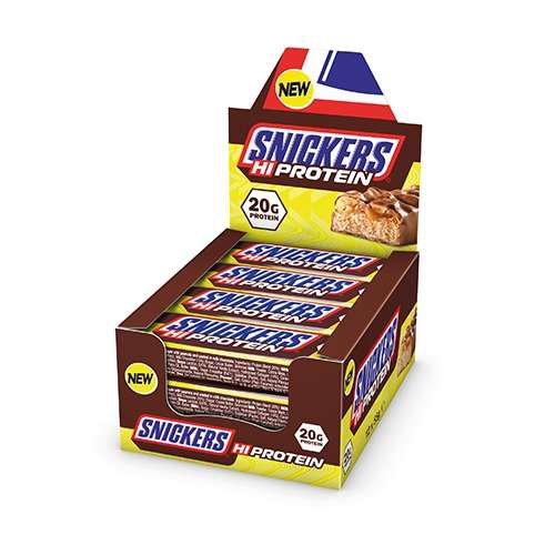 Mars Snickers Hi Protein Riegel, 12 x 55g