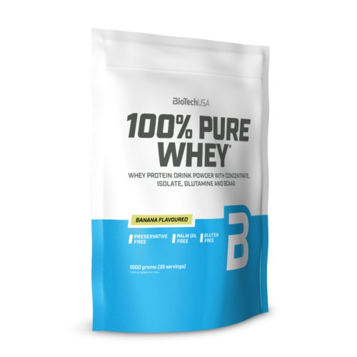 Biotech Usa 100 Pure Whey Protein, 1000g, Milchreis