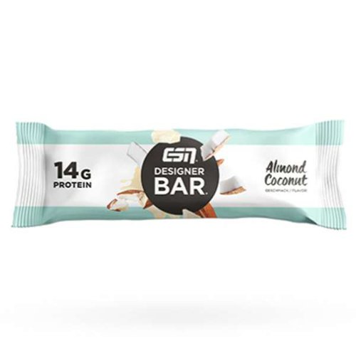 Esn Fitmart Gmbh Und Co. Kg ESN Designer Bar, 1 Riegel, 45g, Almond Coconut