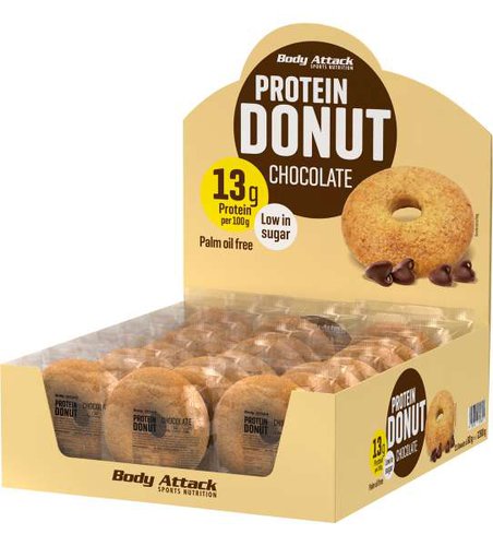 Body Attack Protein Donut, 60g, Blue Berry