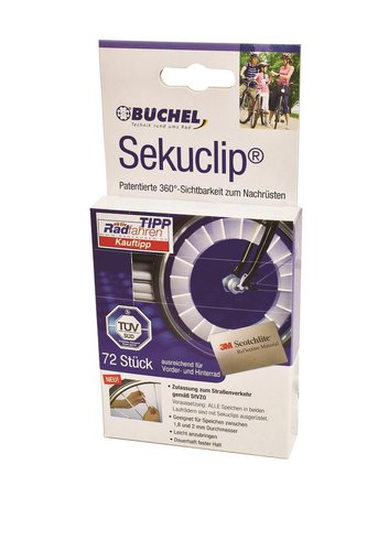 3m Speichensticks Scotchlite Sekuclip 60 mm 72 Stück