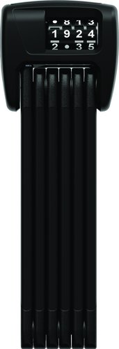 Abus Zahlen-Faltschloss Fahrrad Bordo Combo 6000C90 BK SH Kunststoff schwarz