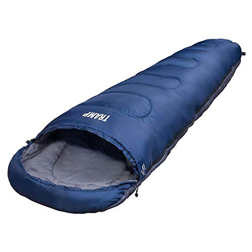 Explorer EXPLORER Schlafsack TRAMP 230x80cm Mumienschlafsack -9°C Outdoor Camping Kapuze Wandern