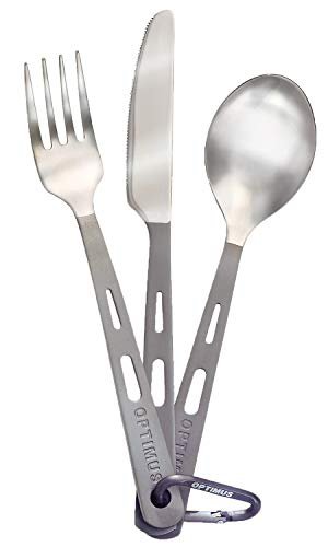 Optimus Titanium Besteck Set 3-Teilig