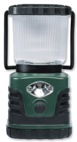 Litexpress Camp 201 grün/schwarz, Camping-Laterne, 4 Hochleistungs-LED bis zu 300 Lumen, Kunststoffgehäuse, Leistungsangabe nach ANSI-Standard
