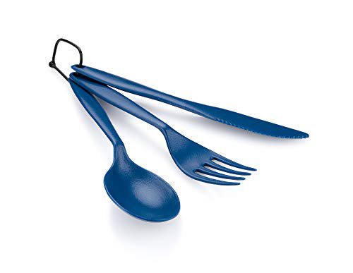 GSI Outdoors TEKK Cutlery Besteck-Set, Unisex-Erwachsene, Blue, Einheitsgröße