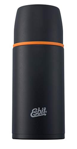 Esbit Isolierflasche, Edelstahl Kabinenausrüstung, Schwarz, 0,75L