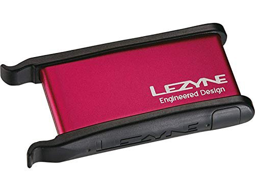 Lezyne Werkzeug Reparaturset Lever, Alu.inkl. 2, Rot-Glänzend, 1-PK-LEVER-V111