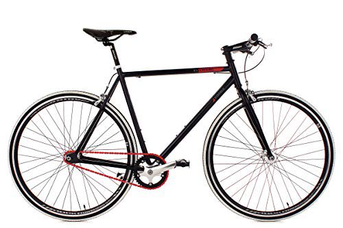 KS Cycling Fixie Fitness-Bike Single Speed 28'' Essence schwarz RH 56 cm