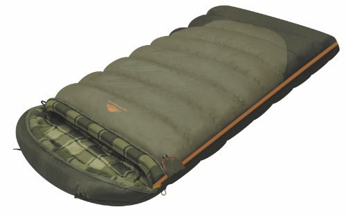 Alexika Siberia Wide Plus Schlafsack – warm, geräumig, rechteckig, 3 Saison Deckenschlafsack für Erwachsene und Familien Outdoor Camping im niedrigen Temperaturen bis zu 0 C, 230x100 cm