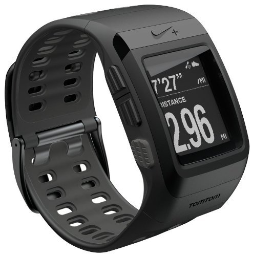 TomTom Nike+ SportWatch GPS Uhr powered by , schwarz mit anthrazitfarbener Innenseite, Modell 2012