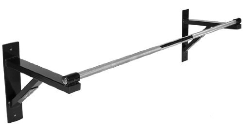 Bad Company Klimmzugstange I Muscle Pull-Up Stange für das Homegym inkl. Befestigungsmaterial zur Wandmontage I Gewichtsbelastung bis zu 400 kg I BCA-61