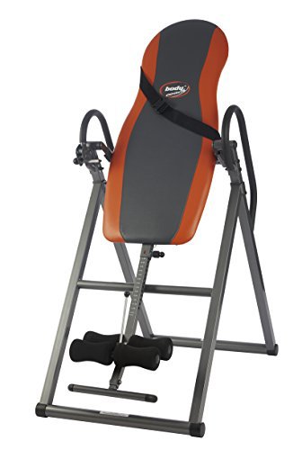BODYCOACH Schwerkrafttrainer 28550 – Inversionsbank Rückentrainer Verstellbarer Neigungswinkel Inversionstisch mit Sicherheitsgurt klappbar - 147-198 cm Größe bis 100 kg belastbar