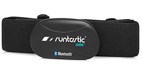 Runtastic Heart Rate Combo Monitor (Bluetooth-Brustgurt zur Herzfrequenzmessung) Schwarz