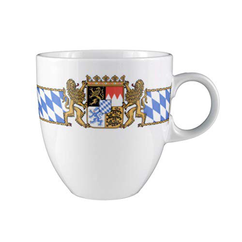 Seltmann Weiden 001.479426 Compact Bayern Becher 0,50 L, Blau/Weiß/Gelb/Rot