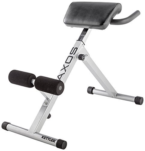 Kettler Trainingsbank Axos Back-Trainer, Grau/Schwarz, 07629-300