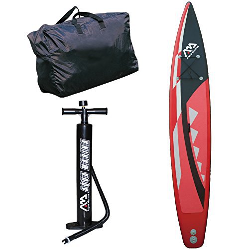 Aqua Marina Race Sup, Rot/Schwarz, One Size