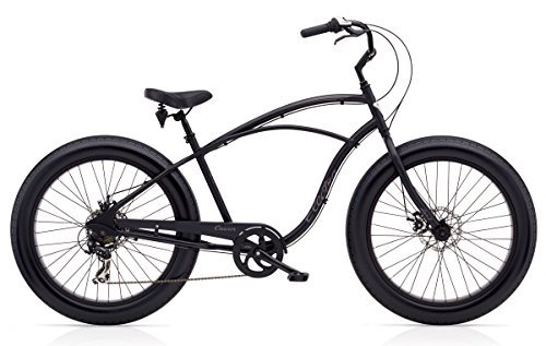 Electra Cruiser LUX 7D Fat Tire Men mattschwarz