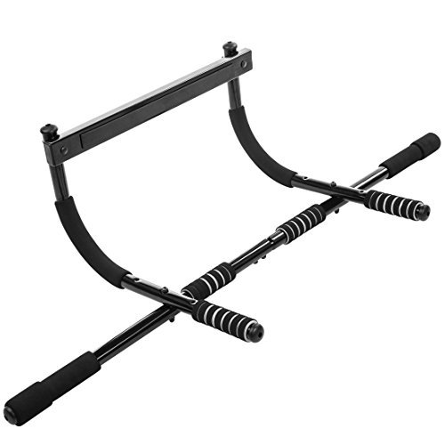 Ultrasport Klimmzugstange Türreck, Klimmzugstange, Oberkörpertrainer, Multifunktionstrainer, Oberkörpertrainingsgerät für Hause und Büro, Pull Up Bar, Liegestütze, diverse Übungen möglich