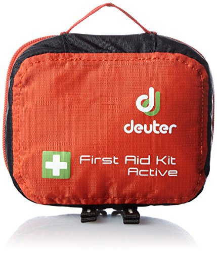 Deuter Unisex-Adult First Aid Kit Active Erste-Hilfe-Sets für Camping & Reisen, Papaya, 9 x 12 x 5 cm