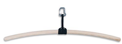 eaglefit  Klimmzugstange gebogen aus Holz, freihängend, 100 cm breit, mit Karabiner - Made in Germany